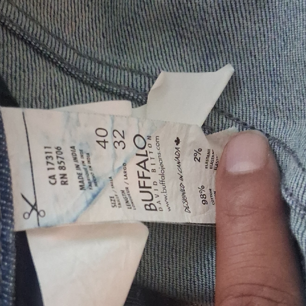 Buffalo King-X Basic Slim Boot Stretch Jeans - Bl… - image 3